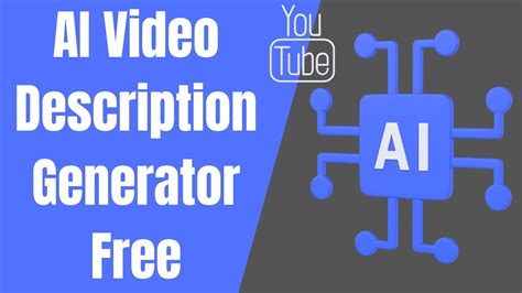 youtube description generator ai.